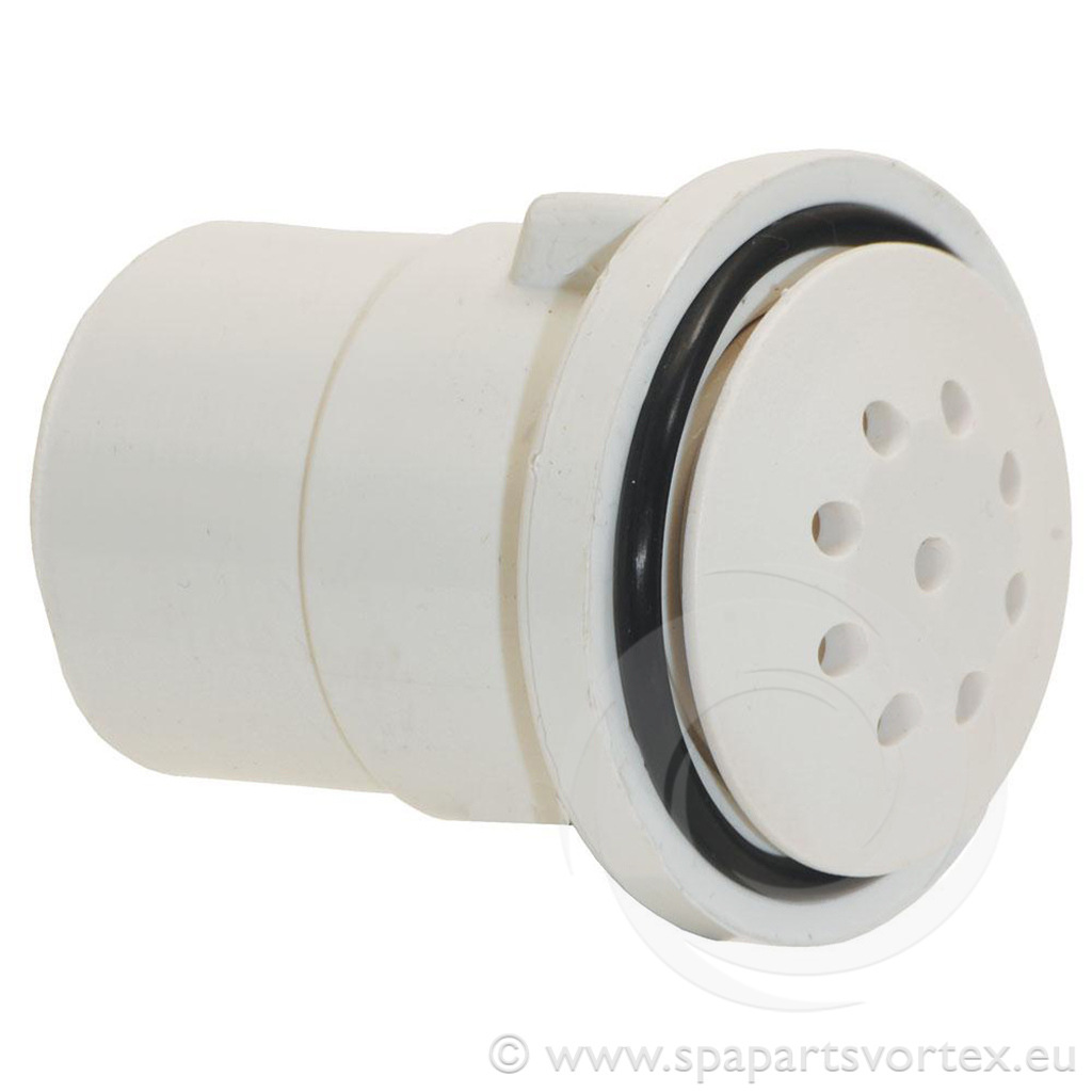 Air Injecter Pepper Pot Style White (1 inch)