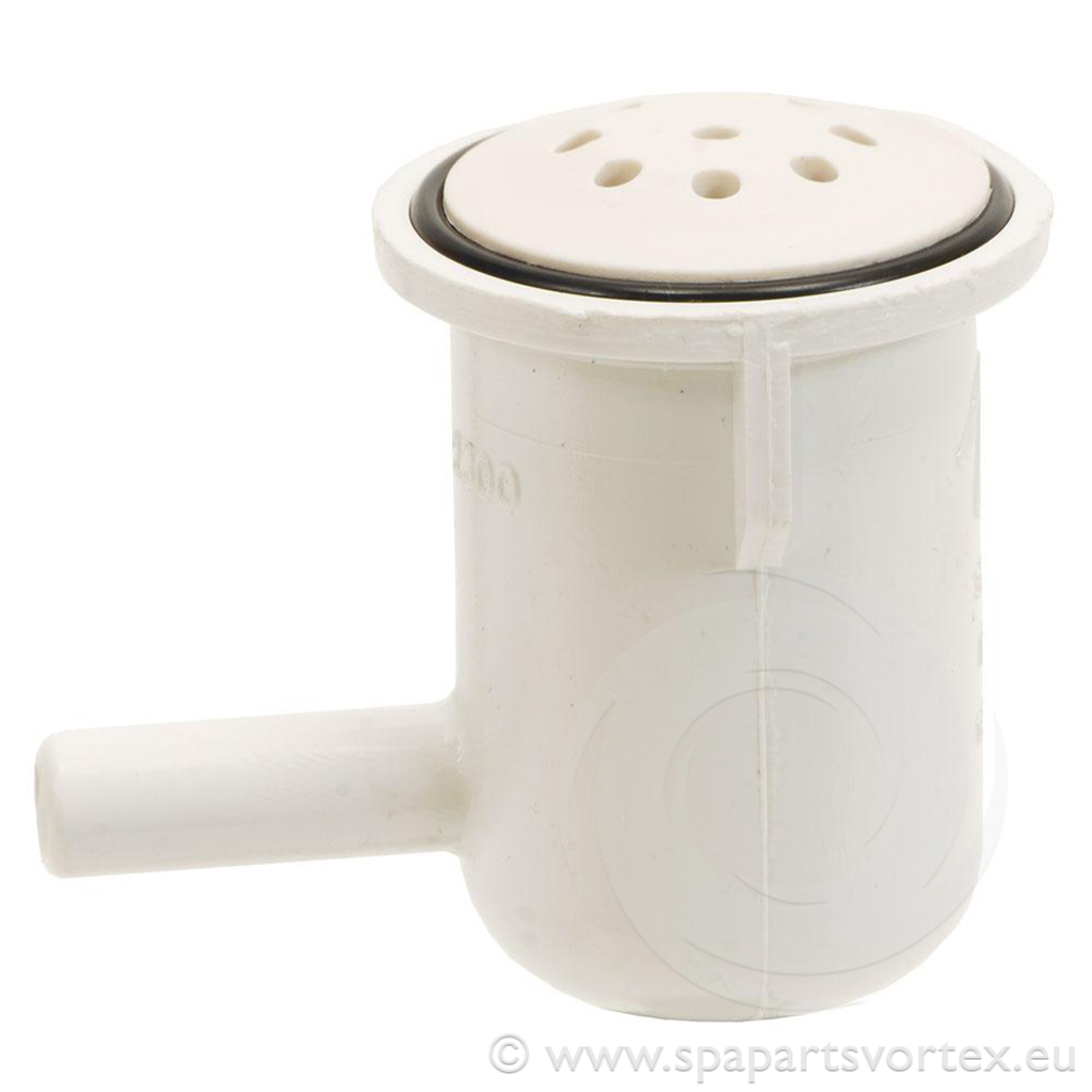 Air Injecter Pepper Pot Elbow Style White