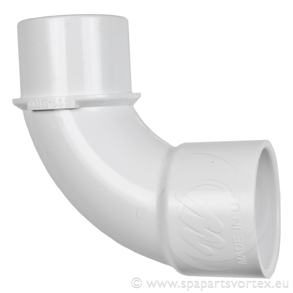 1.5 inch sweep elbow male-female 