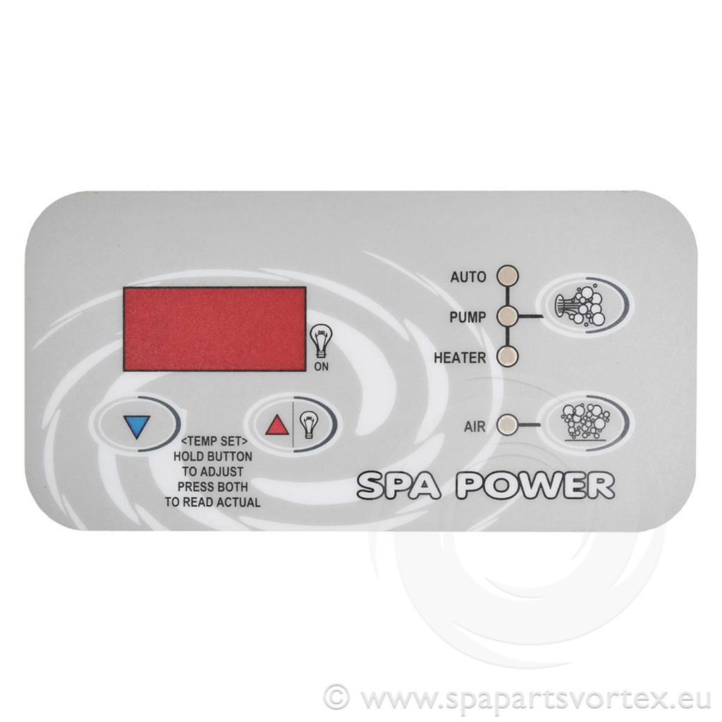 Overlay for SP601 Rectangular Touch Panel