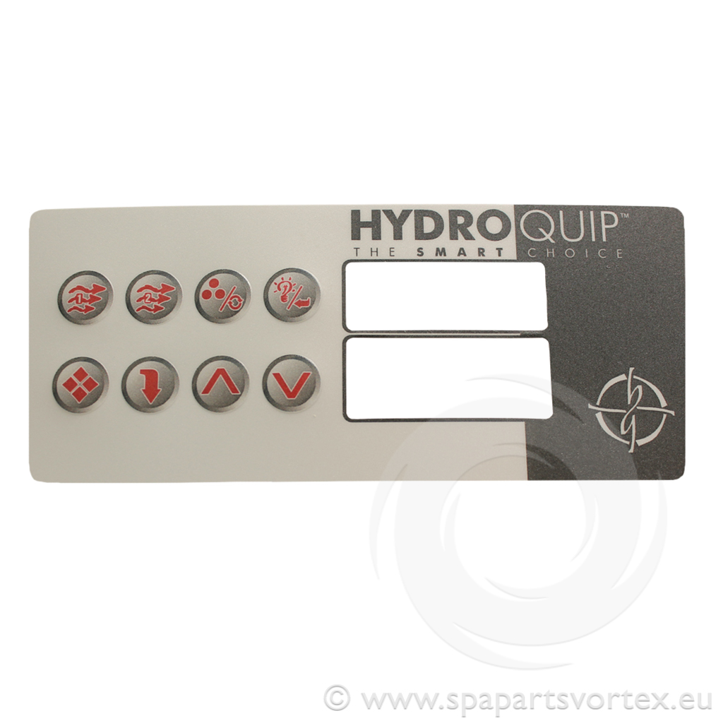 Hydroquip Overlay HT-2 8 Button