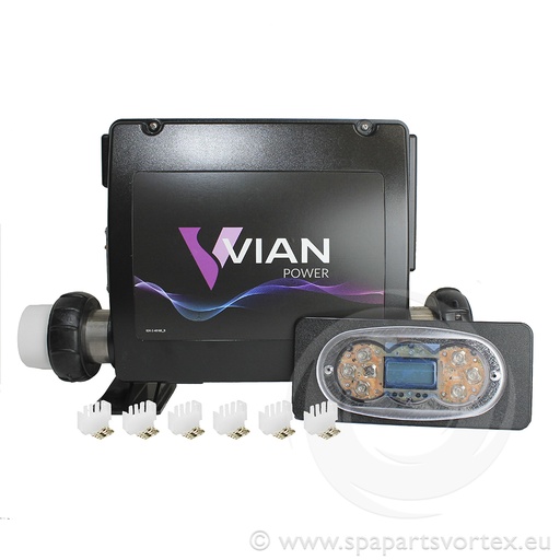 [PK-VP610] Vian Power Retrofit Kit (Starter Kit). From 1 Pump no air, up to 3 Pumps + Circulation Pump + Air