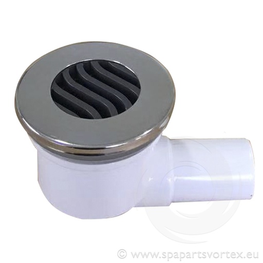 [PL-10370] Low Profile Drain Assembly with 3-quarter socket Stainless Steel